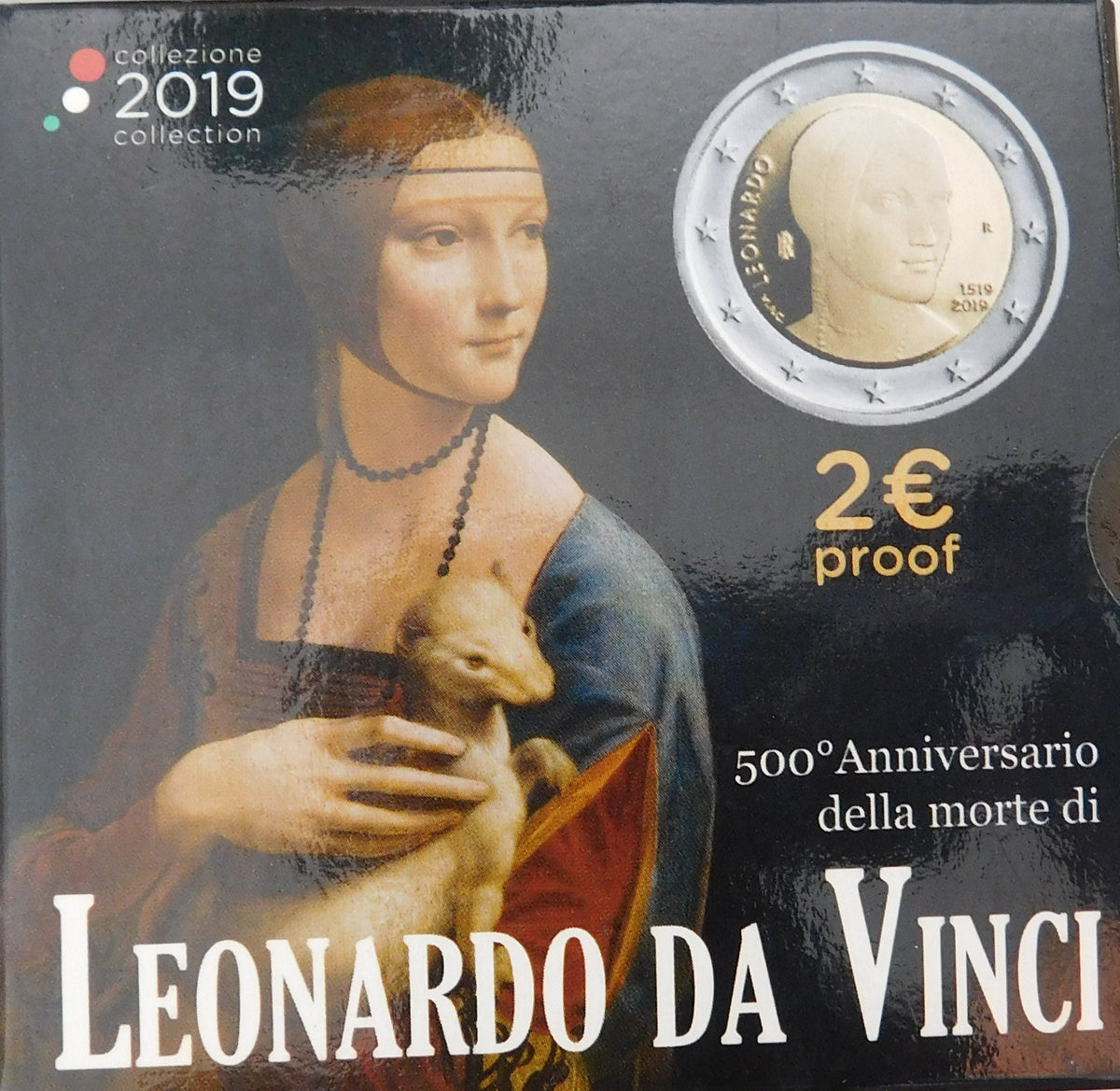 2 euro 2019 Leonardo Da Vinci