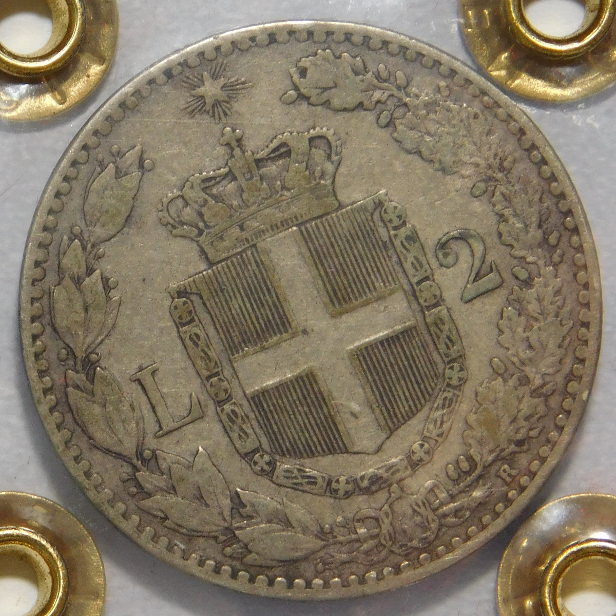 2 lire 1898