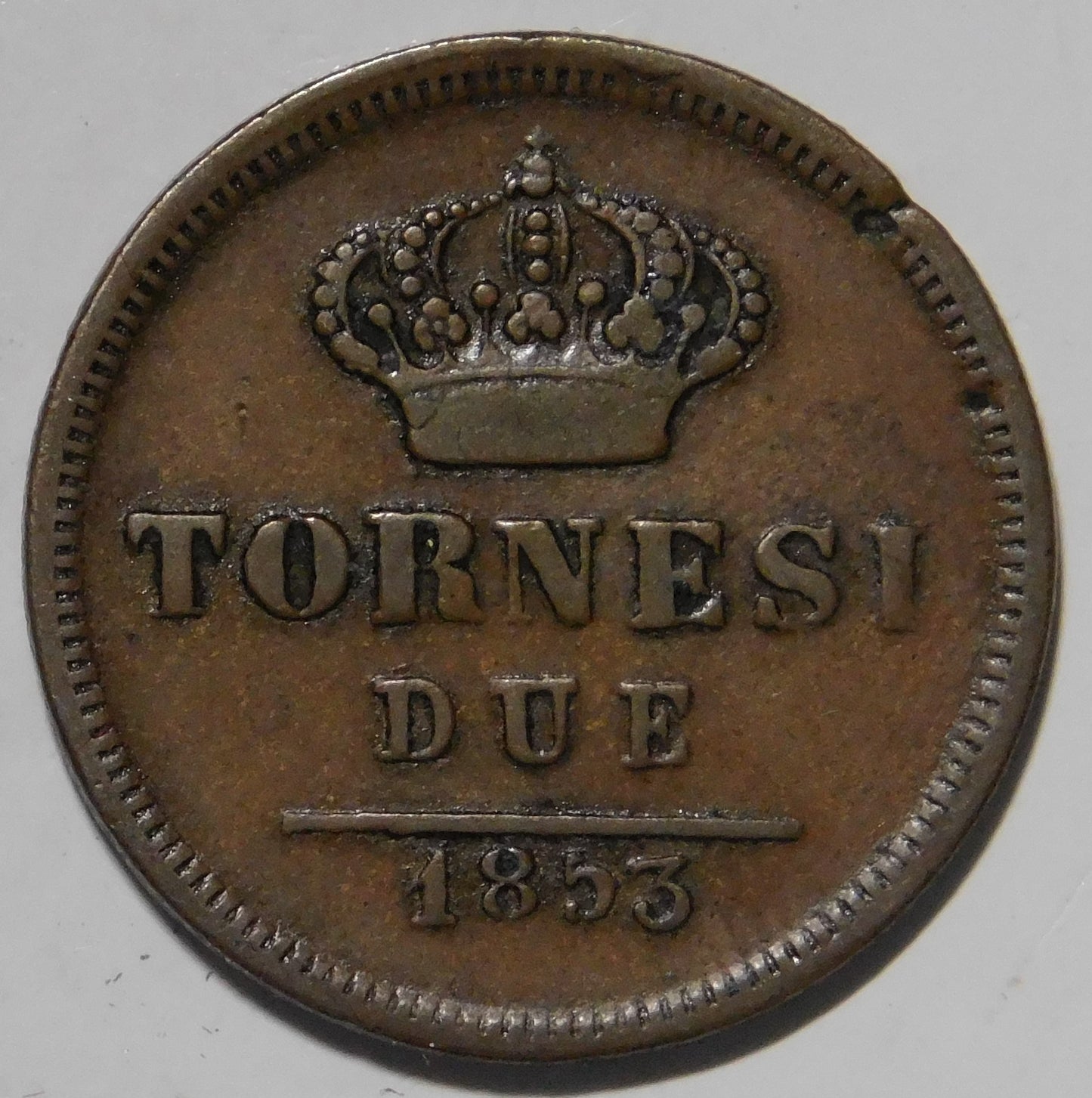 2 Tornesi 1853