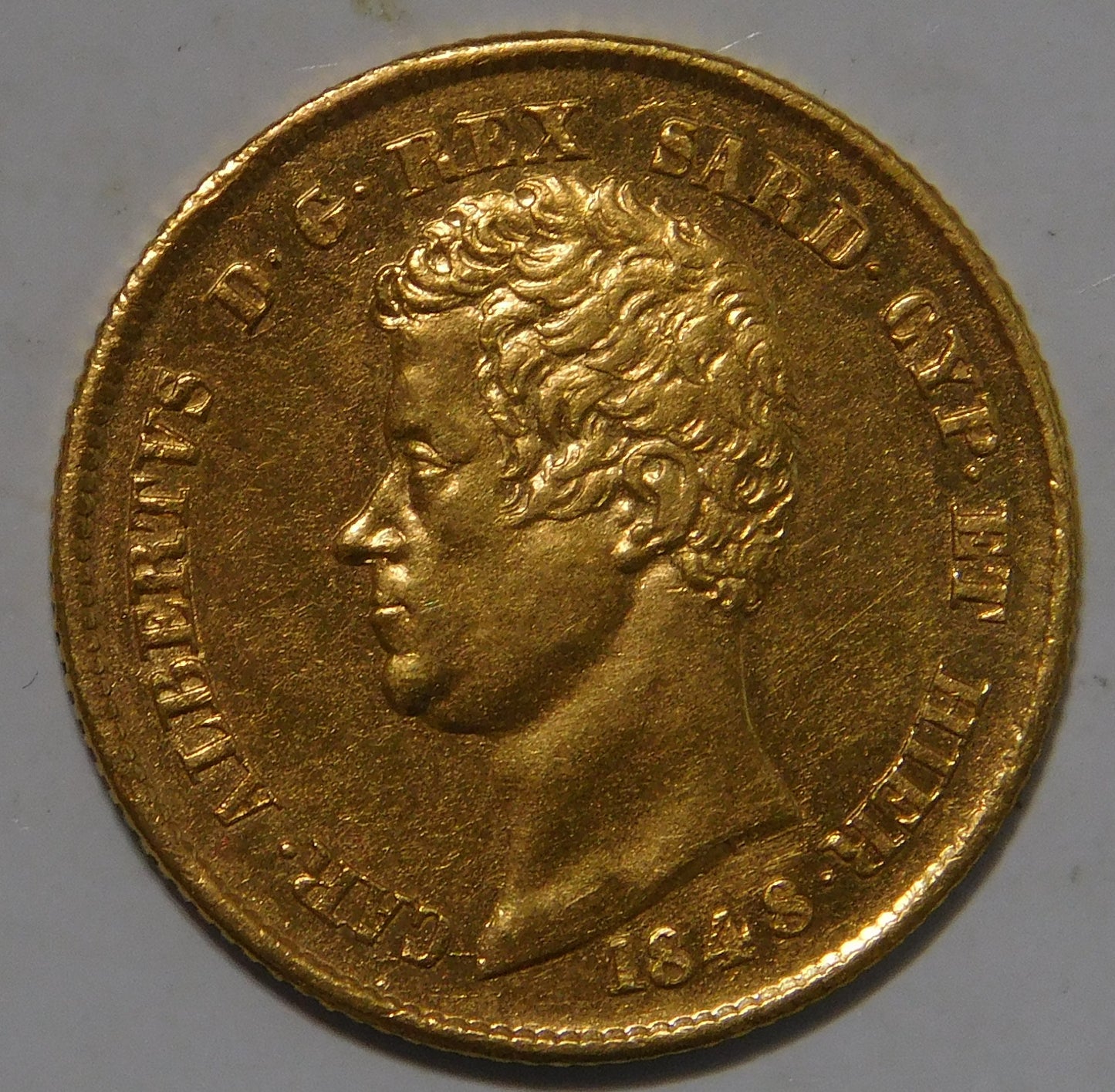 20 lire 1848 Genova