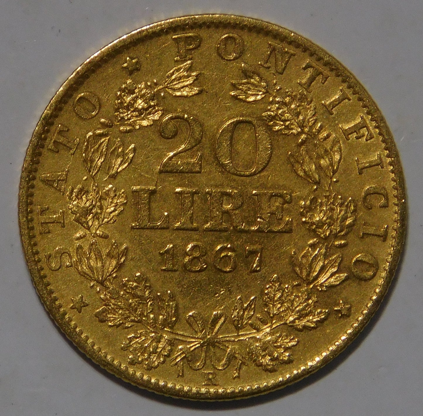 20 lire 1867
