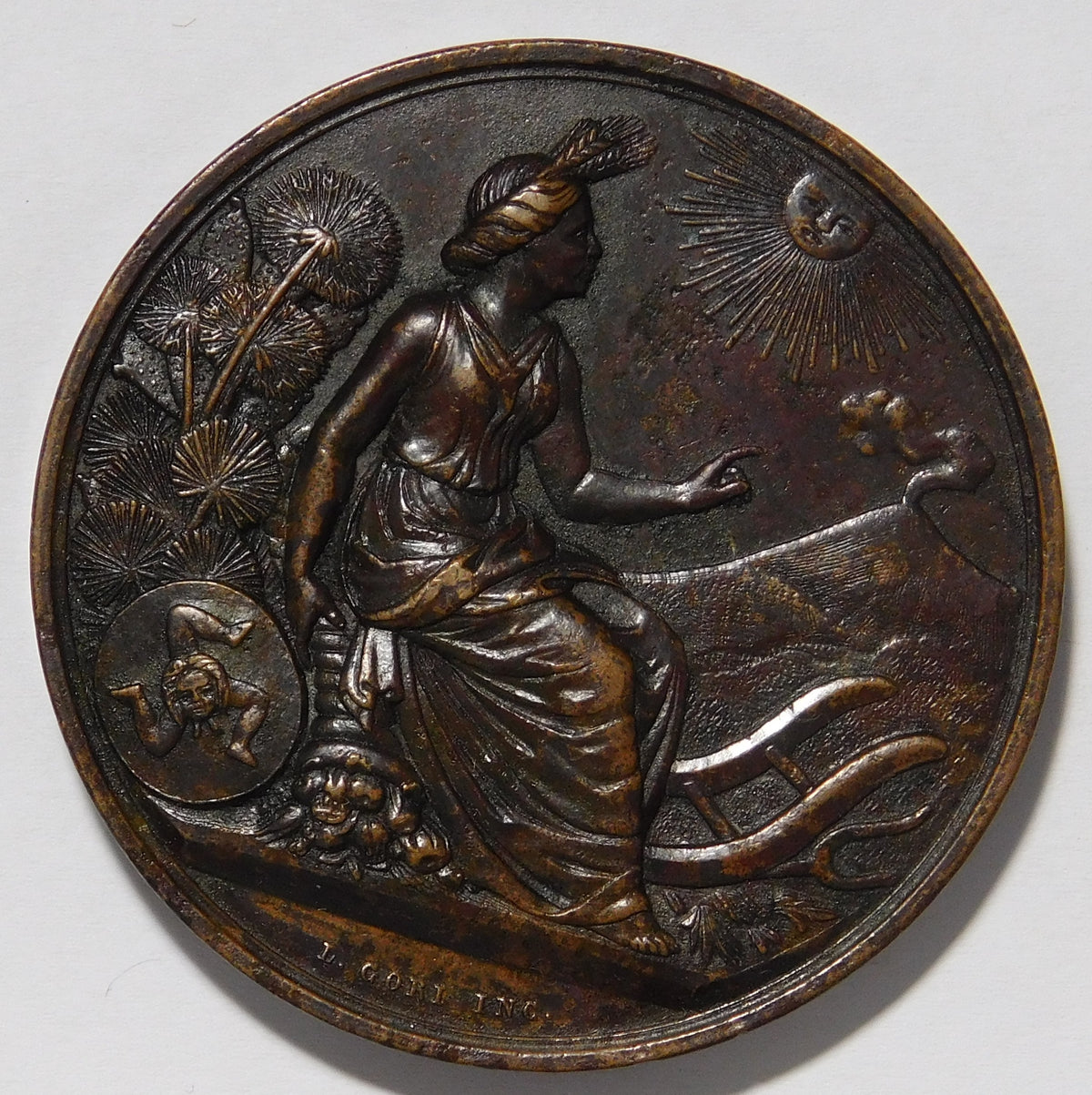 Esposizione delle arti 1870 Medaglia