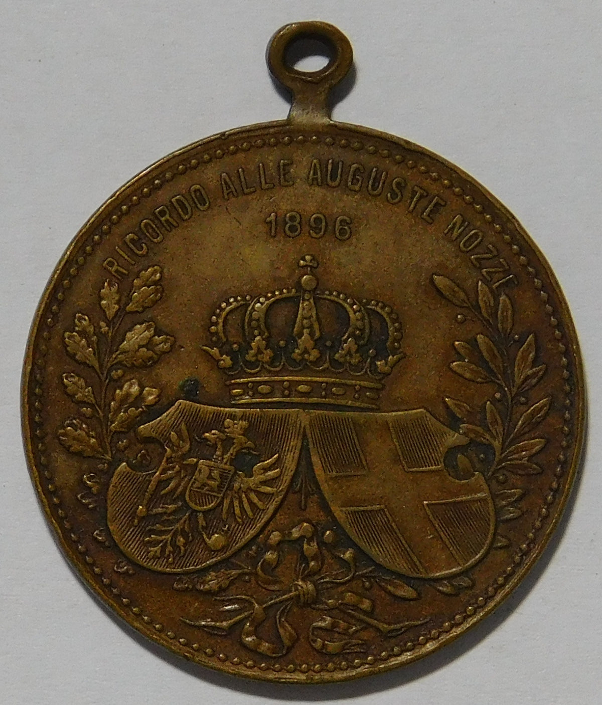 in ricordo delle nozze 1896