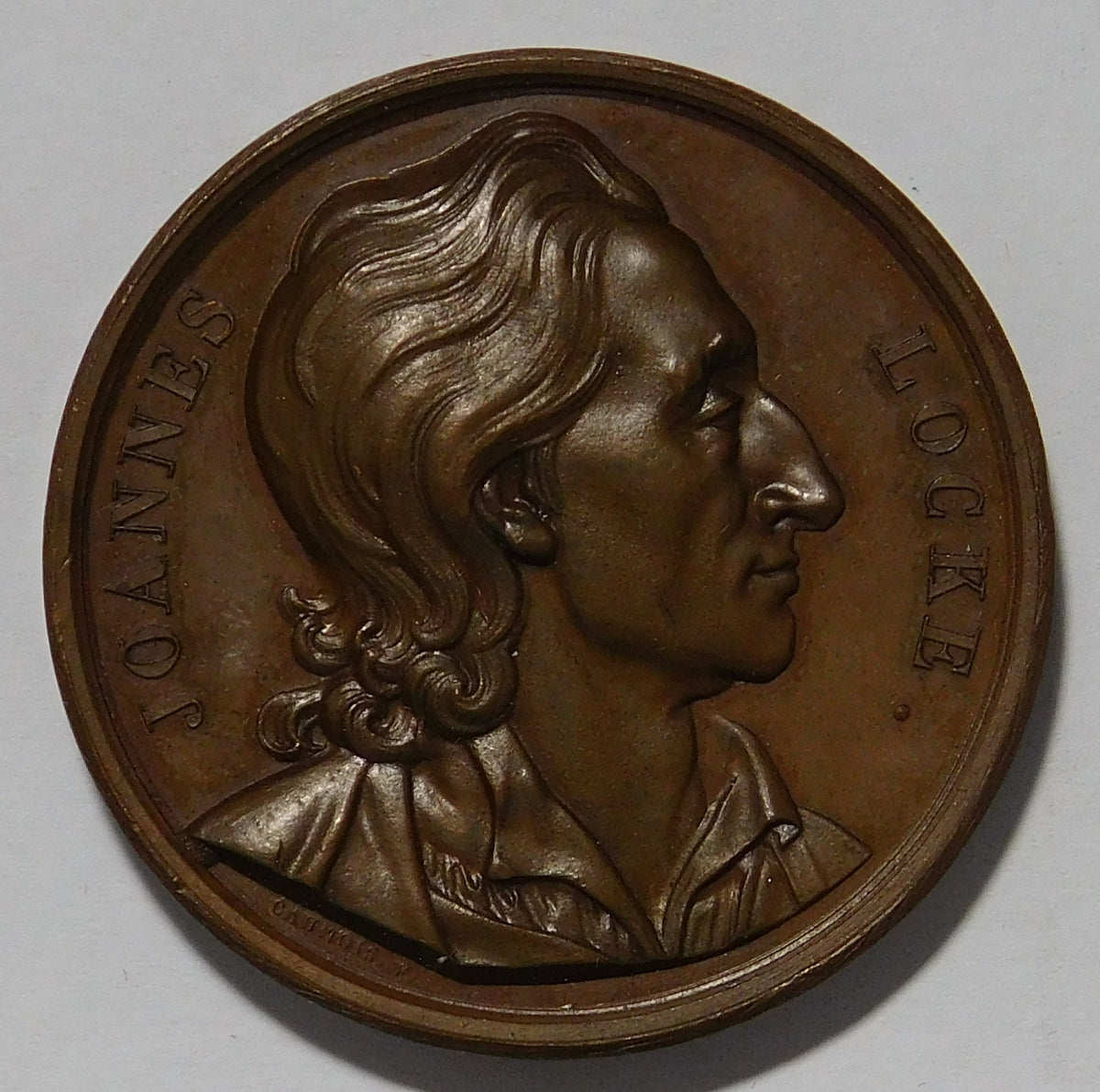 Joannes Locke 1819 Medaglia