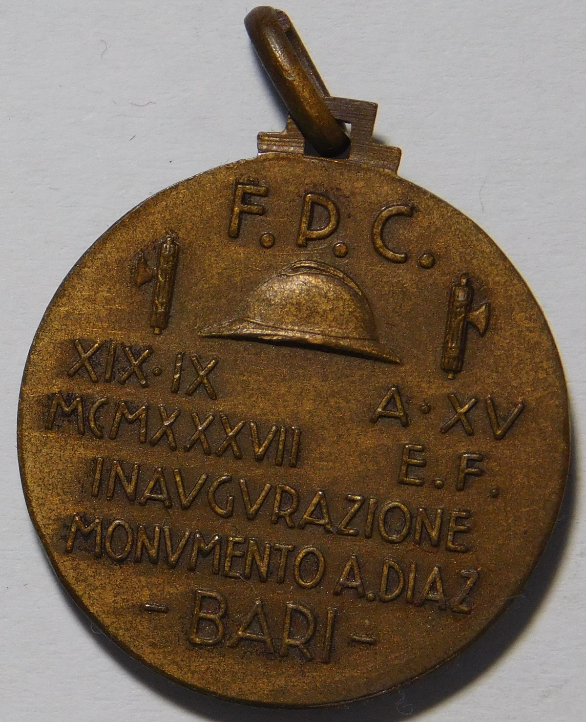A. Diaz medaglia 1937