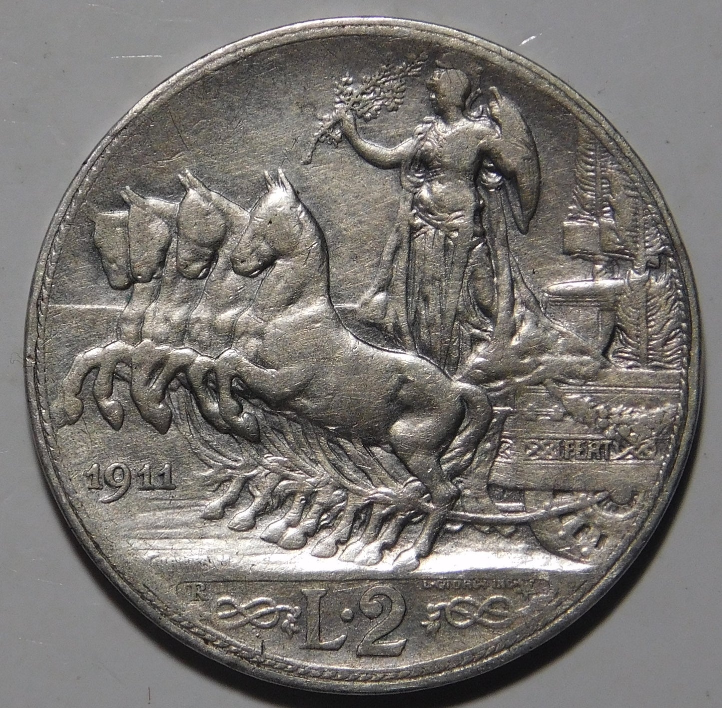 2 lire 1911
