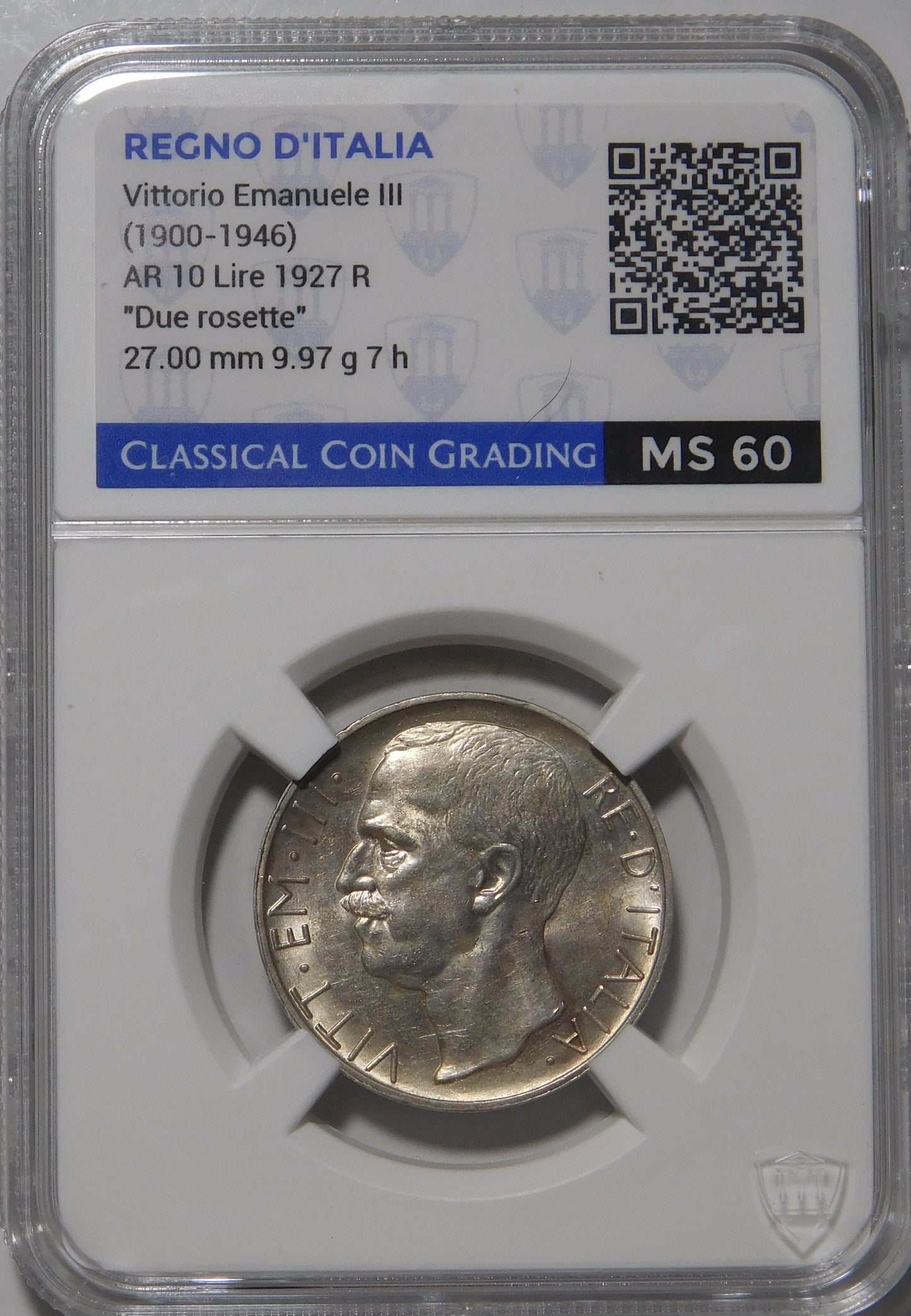 10 lire 1927