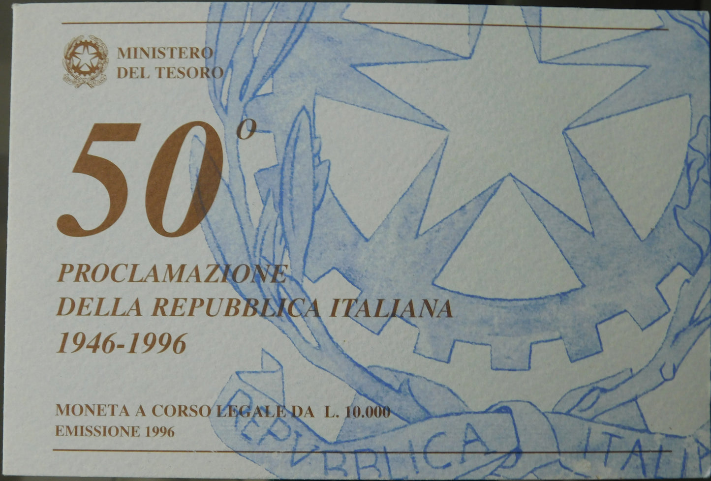 10000 lire 1996