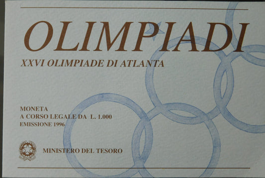1000 lire 1996