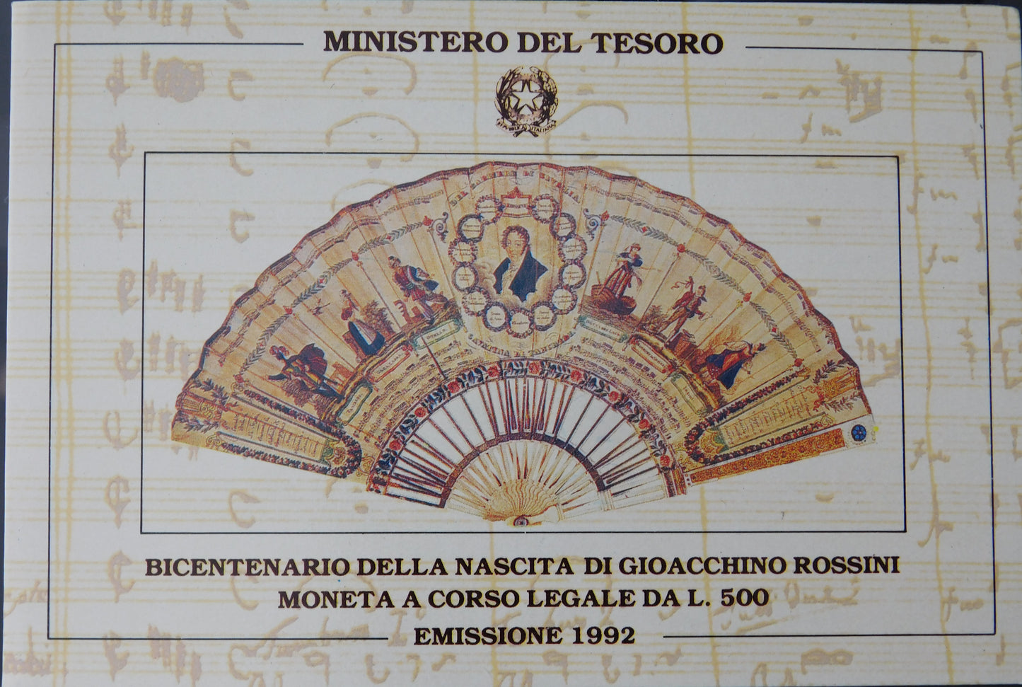 500 lire 1992