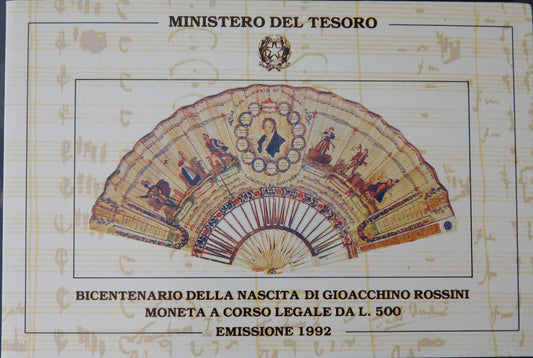 500 lire 1992