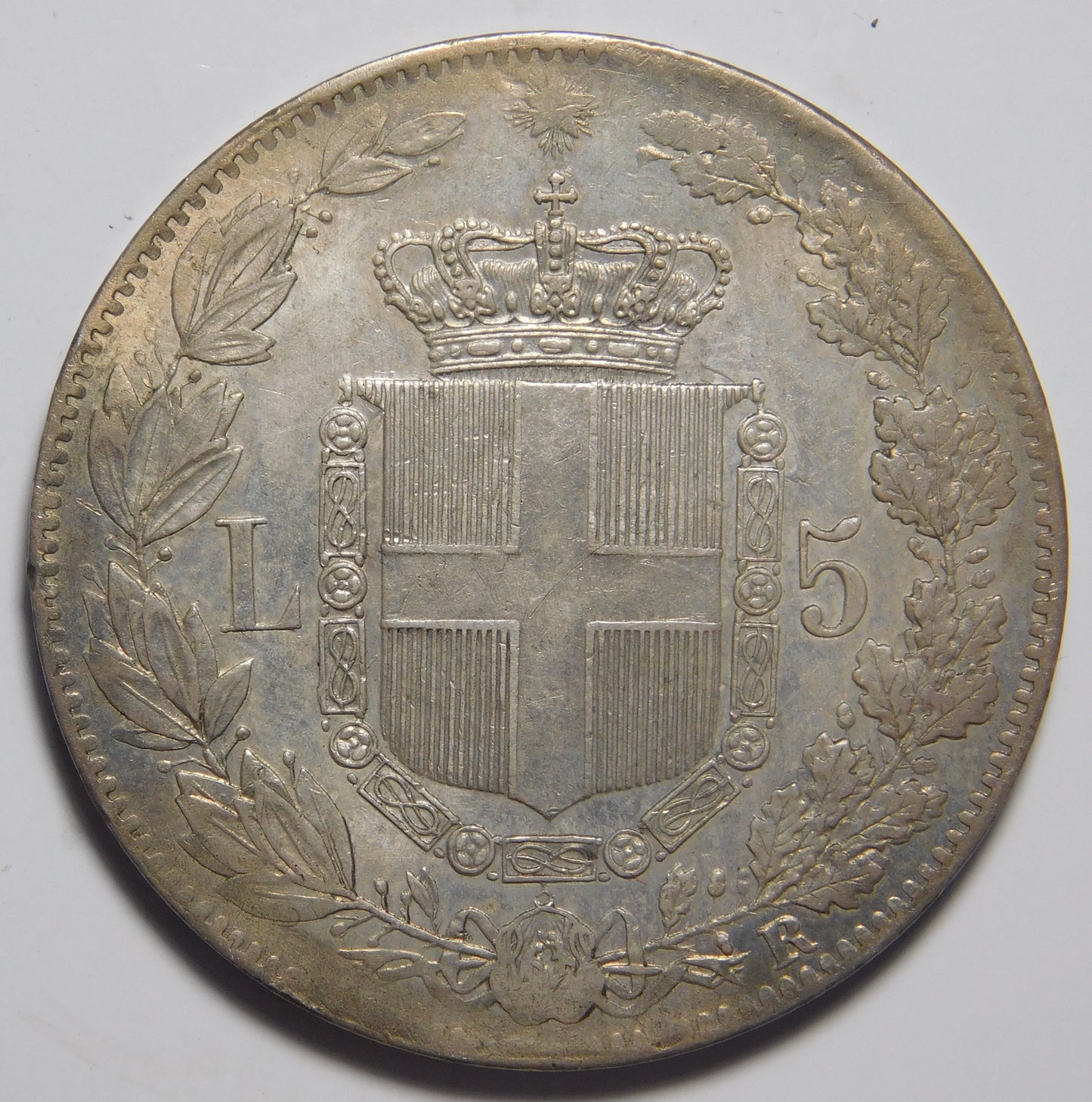 Regno d'Italia - 5 lire 1879 - Umberto I° -