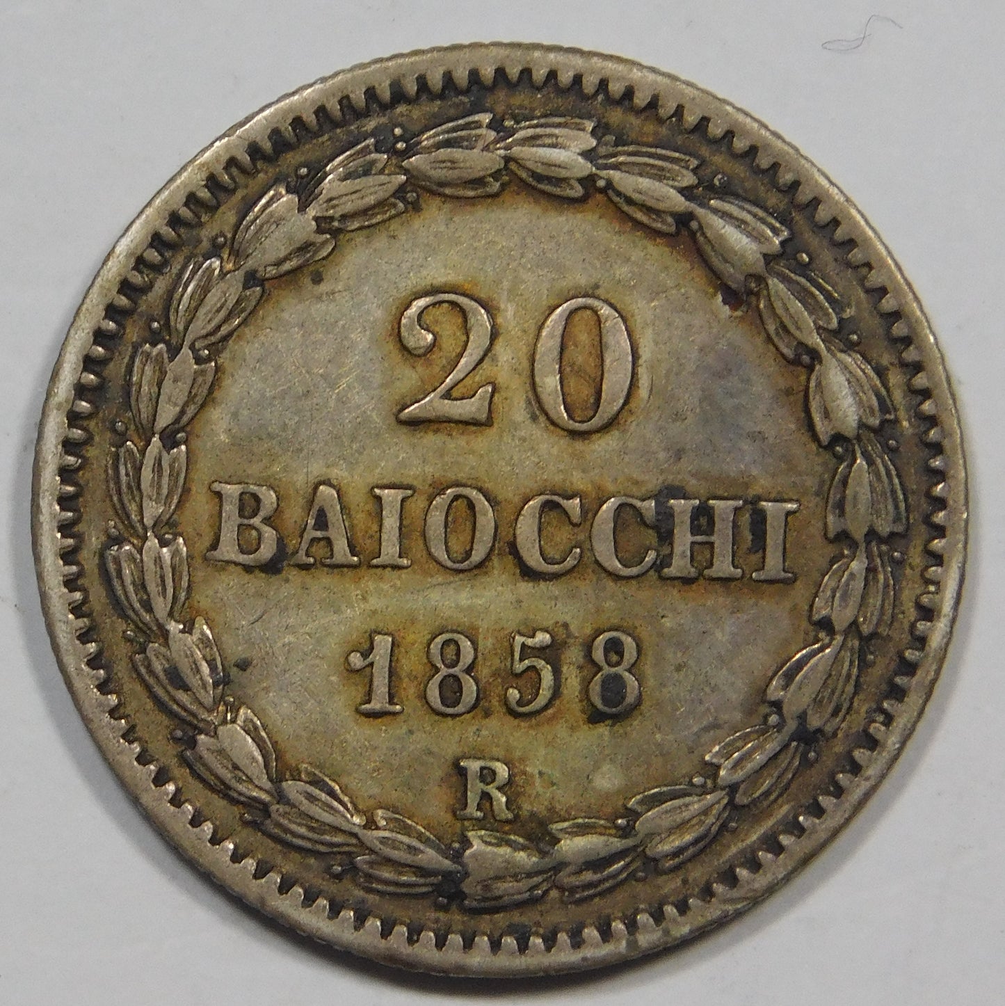 20 Baiocchi 1858 XII