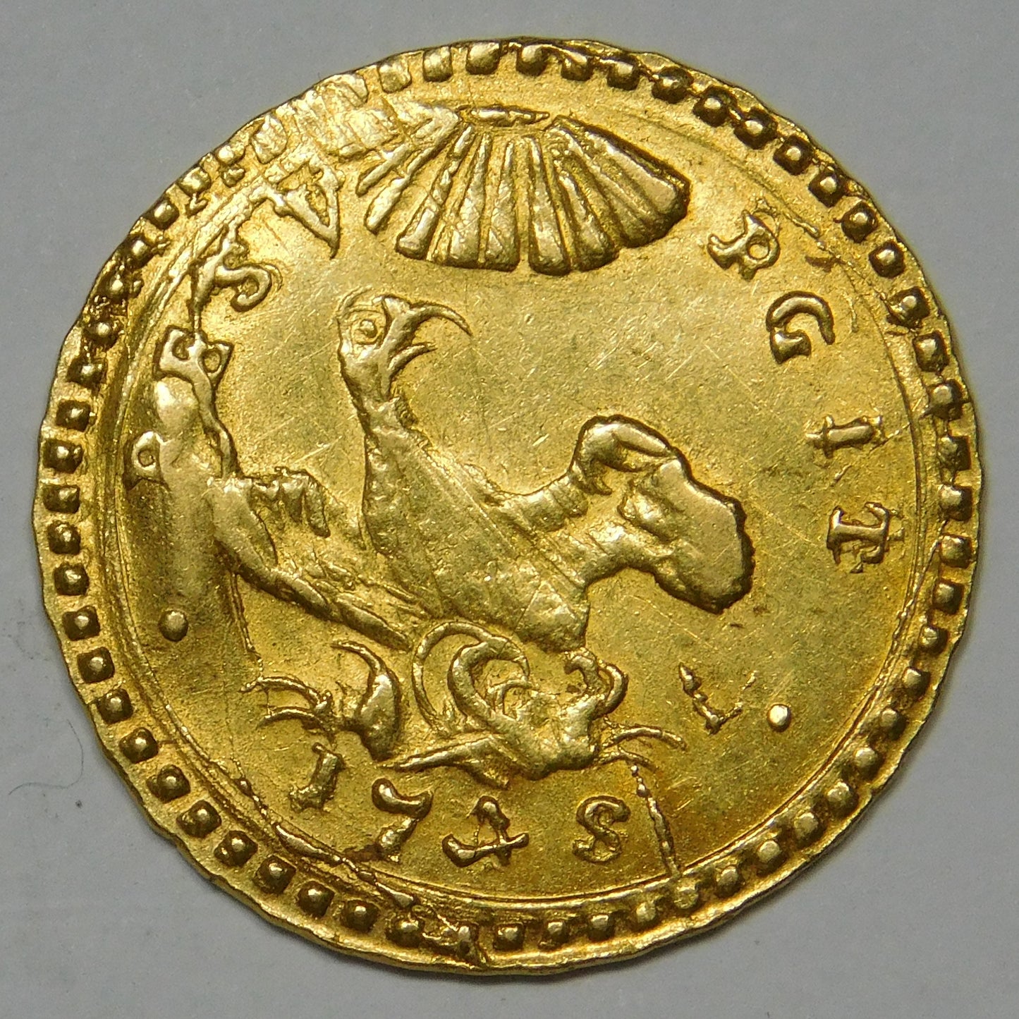 Oncia d'oro 1745