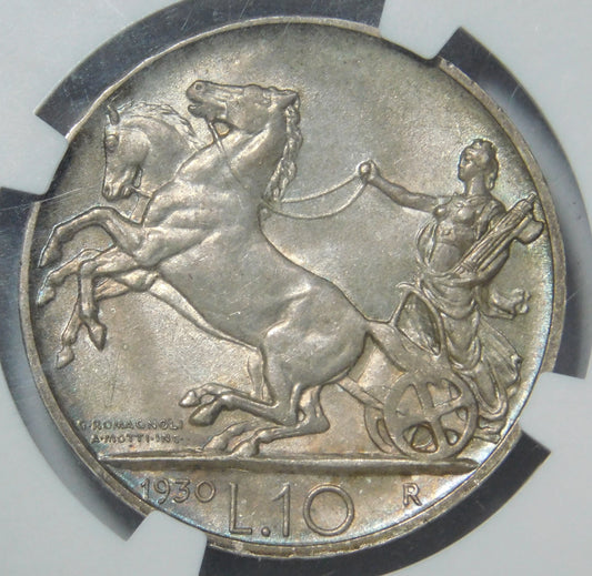 10 Lire 1930 Biga