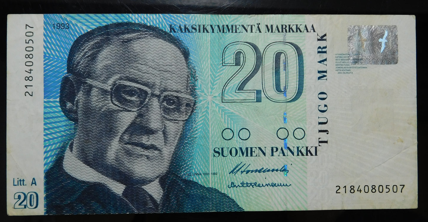 20 Markka 1992