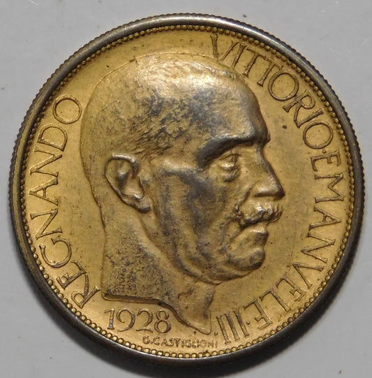 2 lire 1928