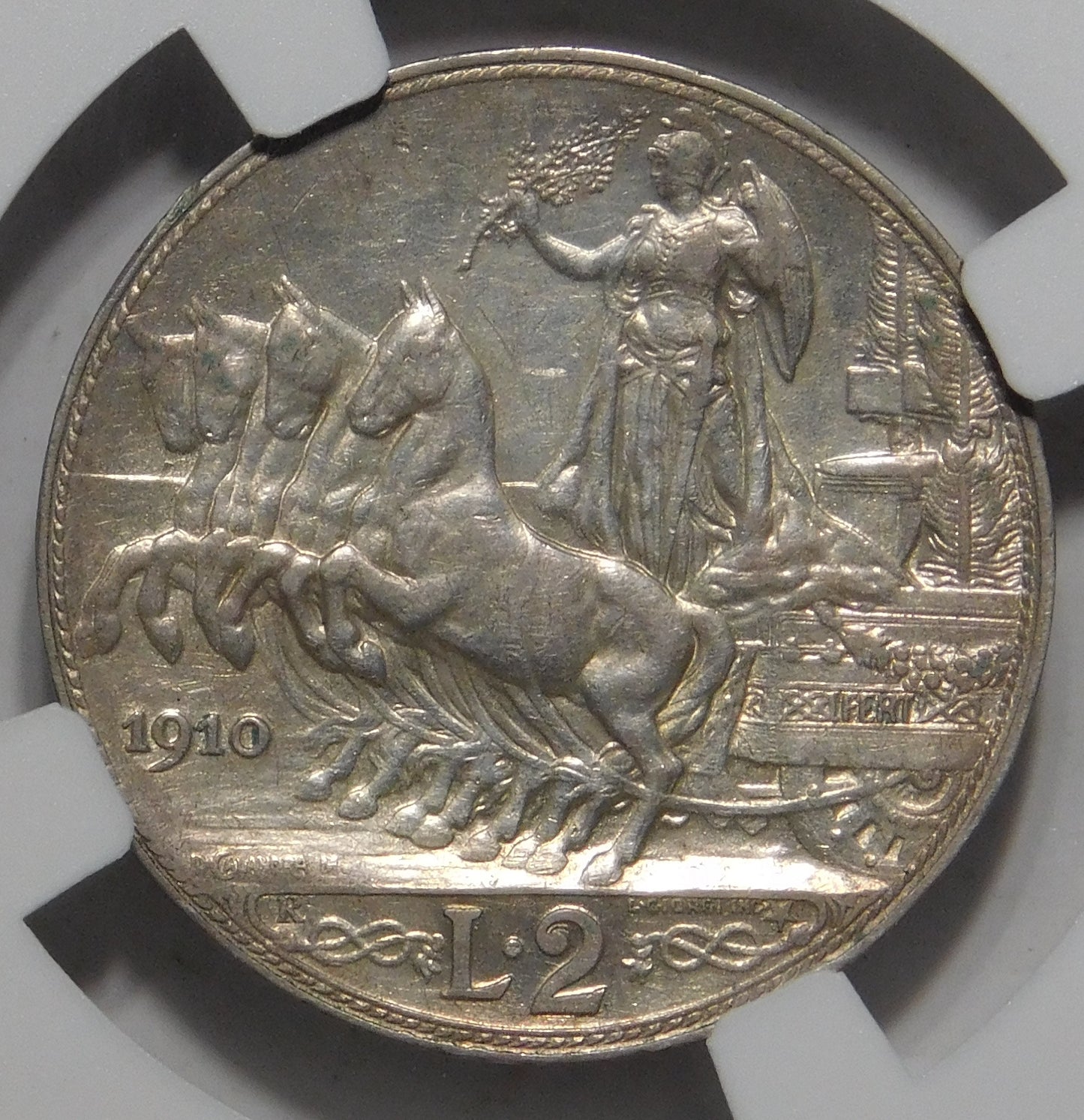 2 lire 1910