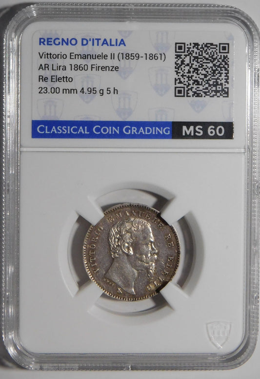 lira 1860 Firenze