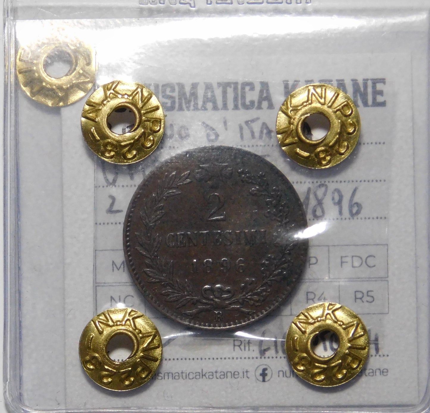 2 Centesimi 1896