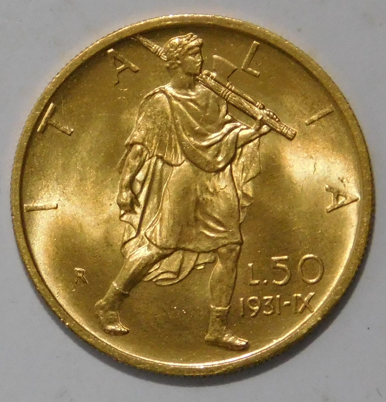 50 lire 1931 IX