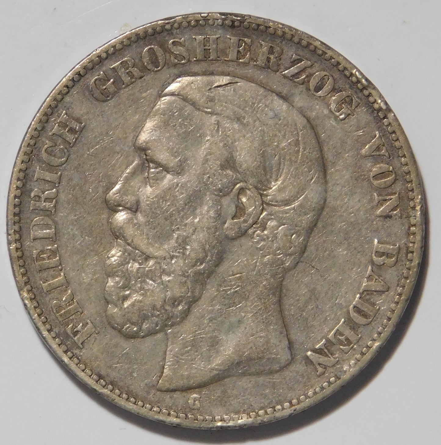 5 Mark 1876 G