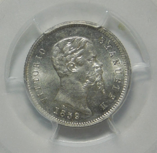 50 Centesimi 1859 B