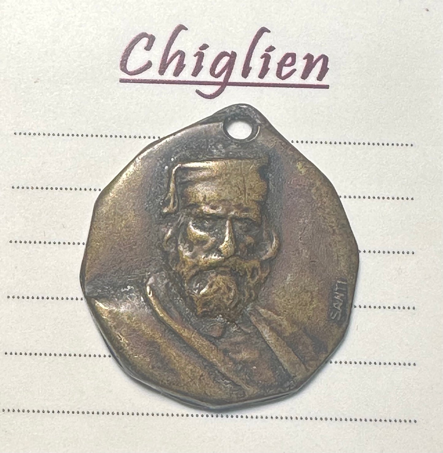 Medaglia a ricordo di G. Garibaldi