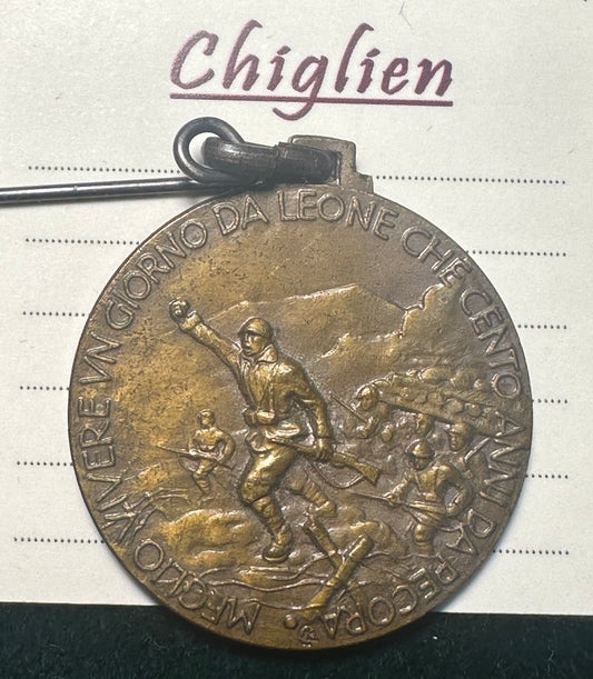 Medaglia a ricordo per l’associazione del Fante