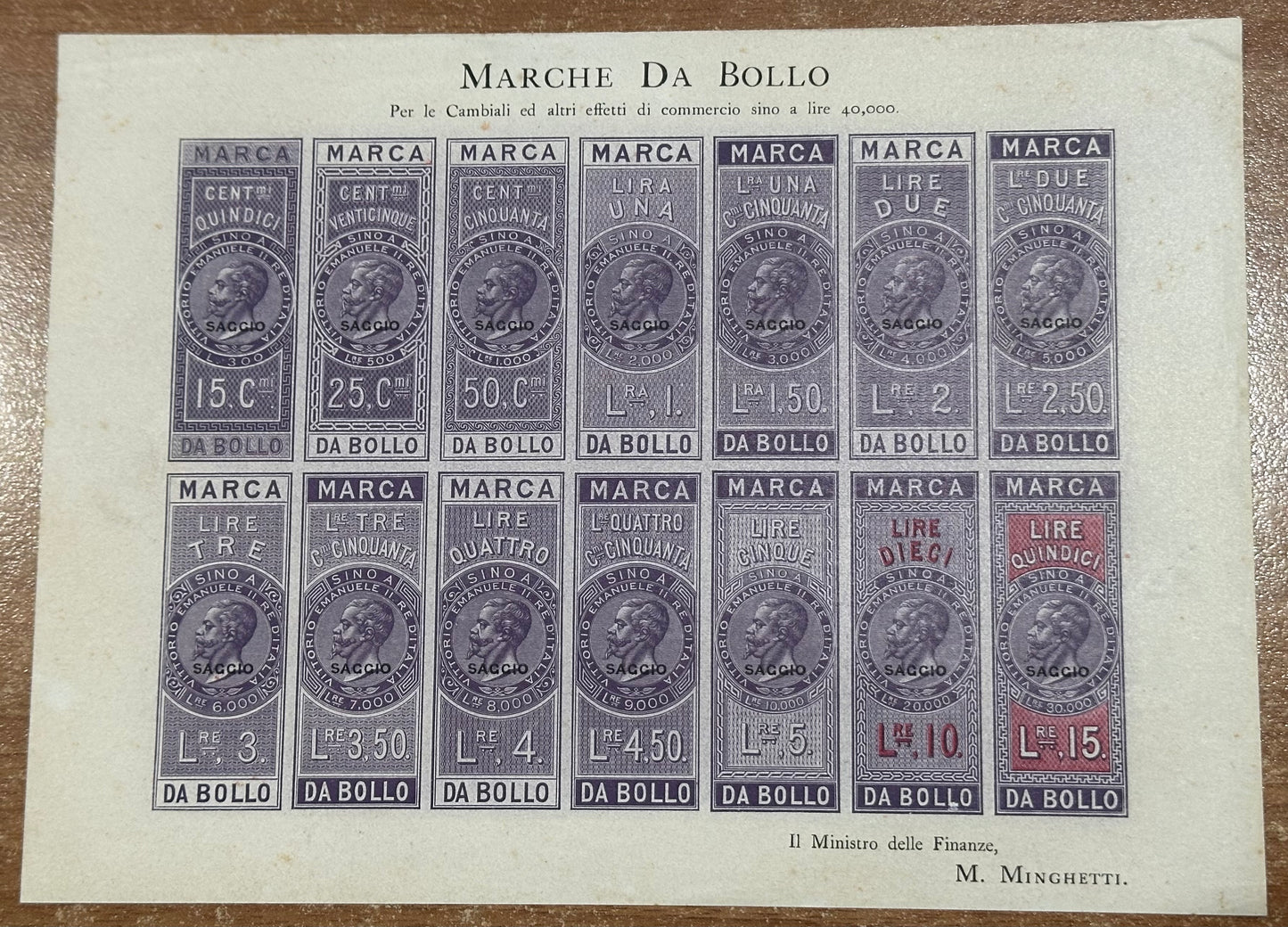 Marche da Bollo