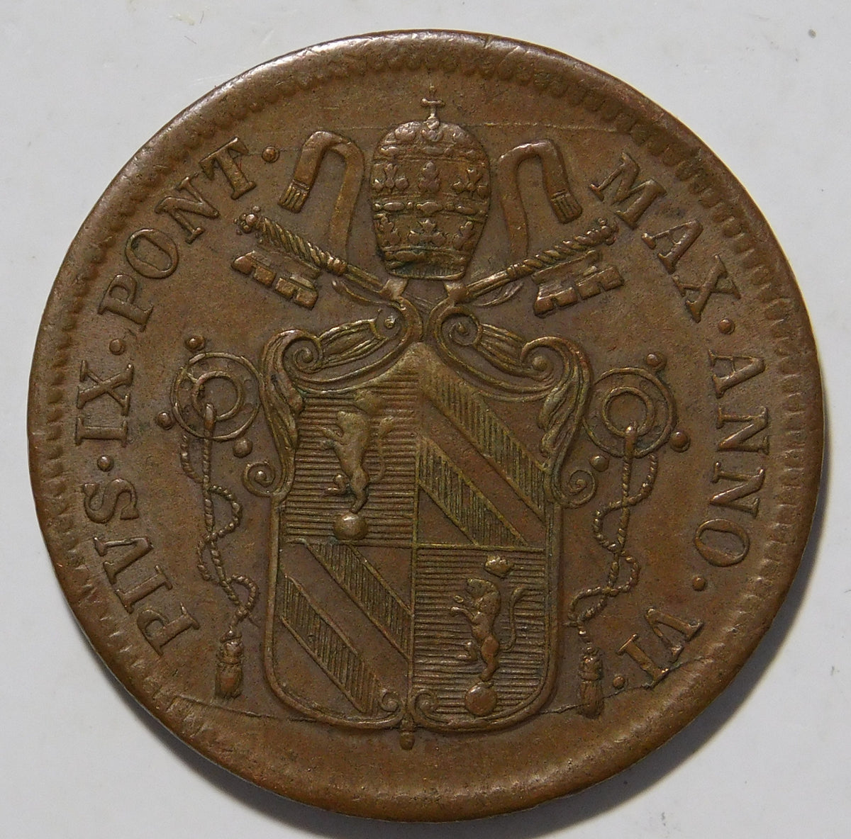 1 baiocco 1851 Bologna